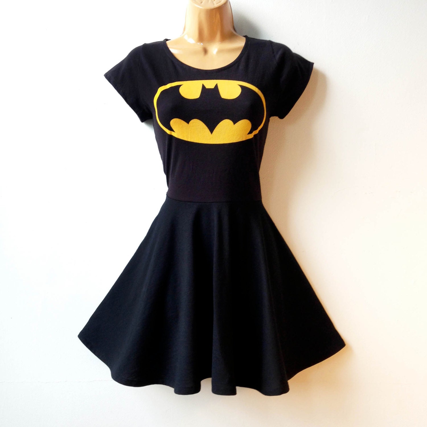 Batman Batgirl Dress Plus Size // Batman Cosplay Fit and Flare