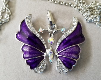 Fly Away Butterfly Necklace