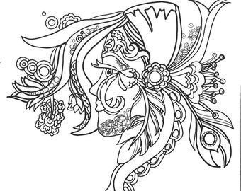 12 Empowering Affirmations ColoringPages Vol.1 Original Art 12 Empowering Affirmations ColoringPages Vol.1 Original Art