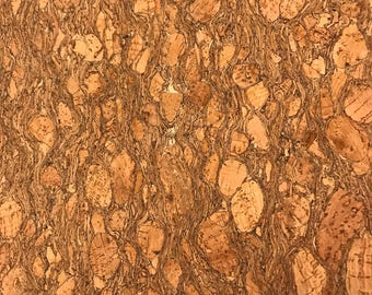Cork Fabric - Natural Emerald Cork - cork and cloth - Cork