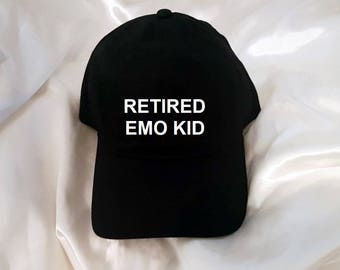 Retired Emo Kid Baseball Hat