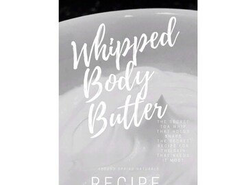 Make your own Whipped Shea Soufflé - Recipe and Tutorial Guide for DIY