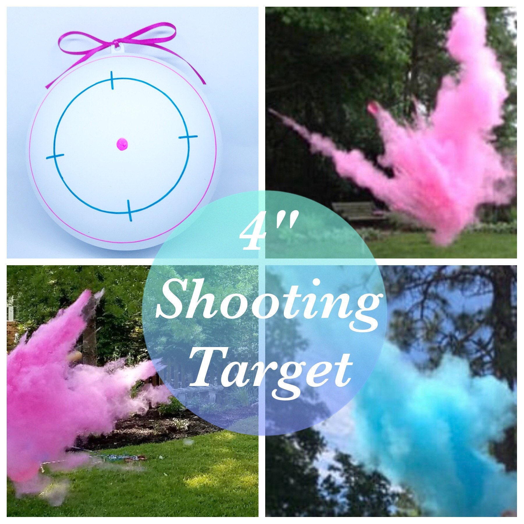 4 SHOOTING TARGET  Gender  Reveal  Shooting Target  Gender 