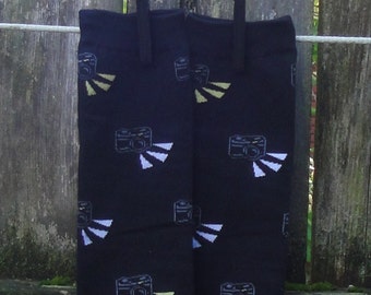 SALE - Camera Design Leg Warmers for Baby, Toddler, Kid, Tween - Arm Warmers for Kid, Tween - Boy, Girl - Birthday, Baby Shower, Costume
