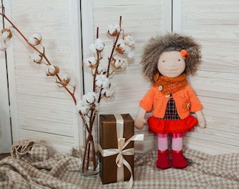 Custom Waldorf doll Waldorf toy Steiner doll Gifts.