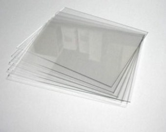 Acrylic Sheets - Use as a Replacement for Glass in Picture Frames 1/16" thick