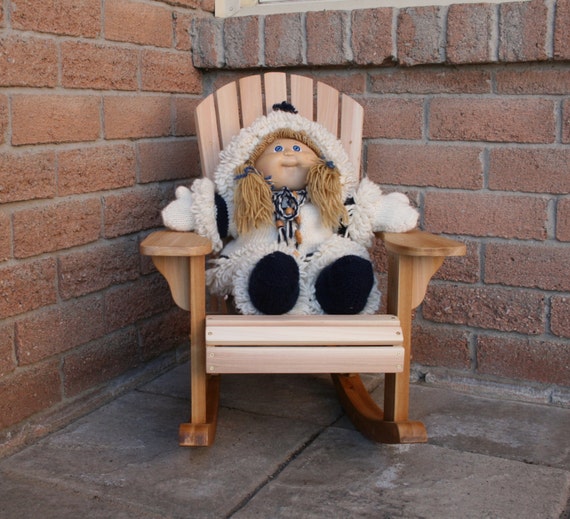 Child Size Adirondack Rocking Chair Plans