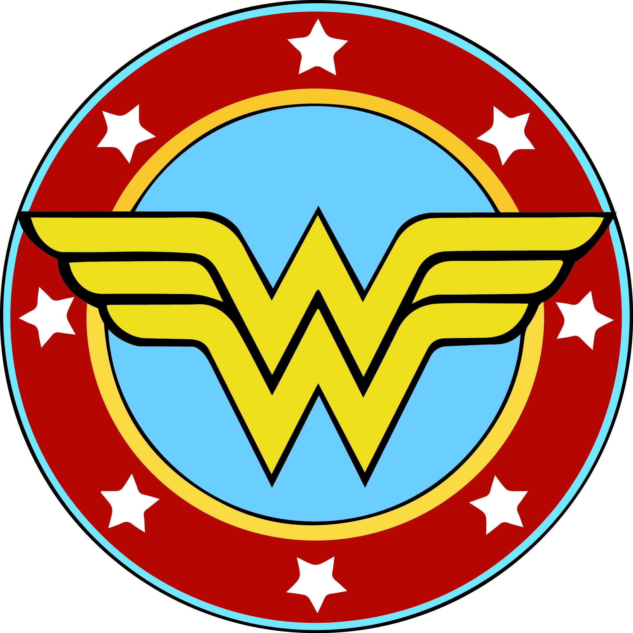 Wonder Woman Logo Printable 2223