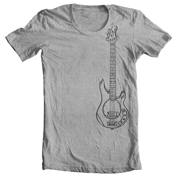 rock band bass shirt