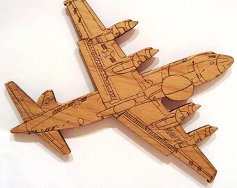 EP-3 (VQ-2) Wooden Fridge Magnet