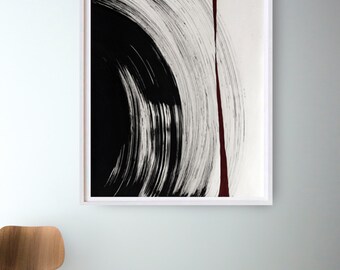 Original large black and white abstract ink art painting, hurricane, ink art, large abstract art, extra large abstract, abstract painting
