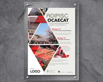 menu poster a2 and 1 postcard flyer templates restaurant