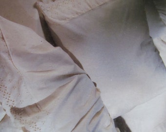 Vintage all white Twin Sheet set New -
