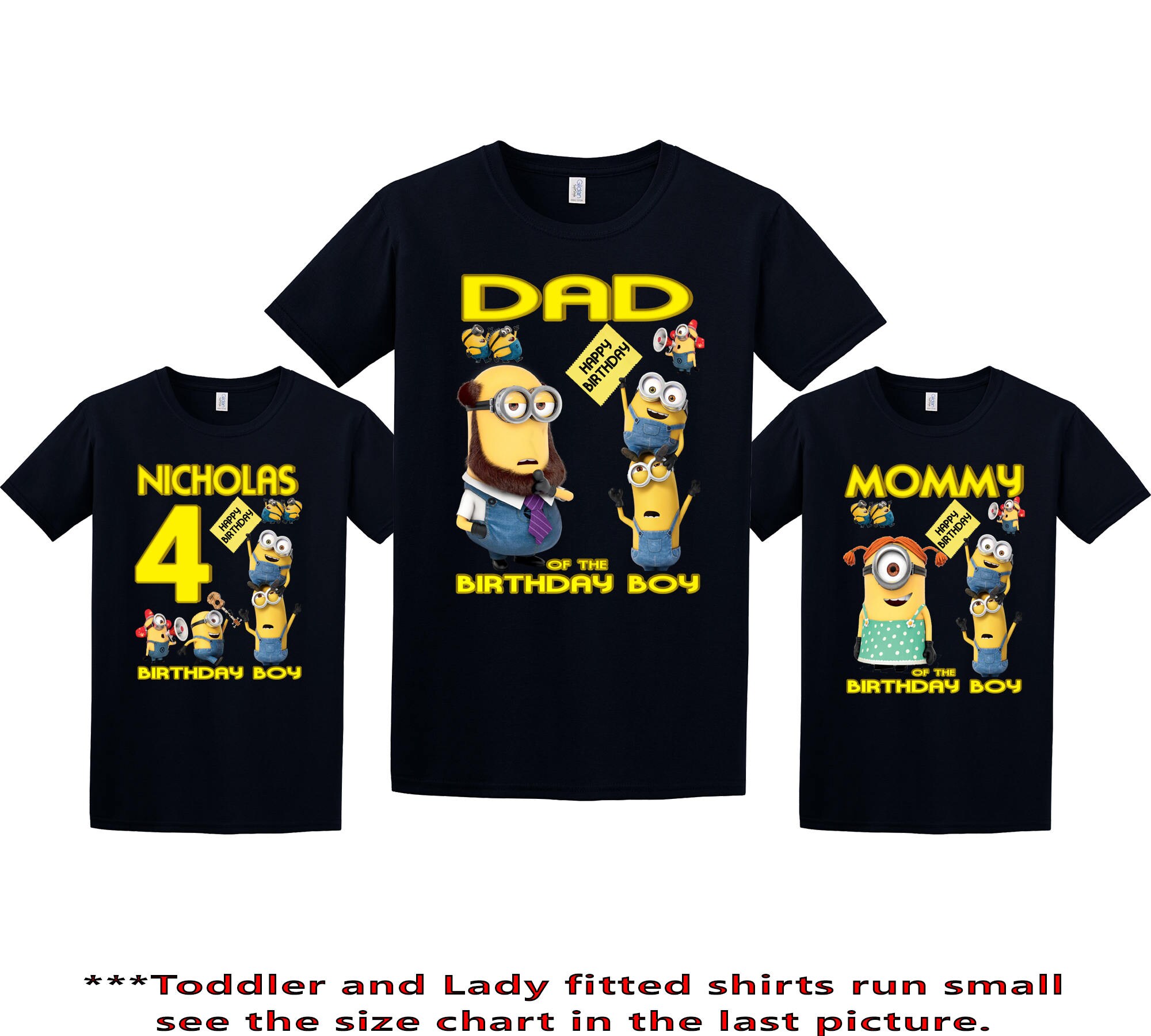 custom minion shirts