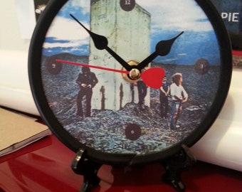 The Who - Who's Next - Desk Clock - Original - 5 inch Laminated Face / Daltrey/Townshend/Moon/Entwistle/ Behind Blue Eyes/ Tommy/My Wife