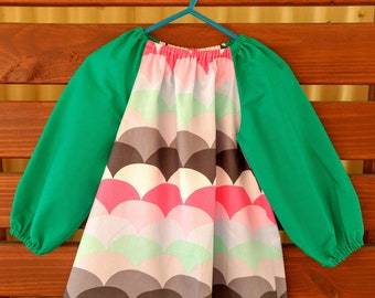 Kids Long Sleeve Art Smock - Size 1-2.