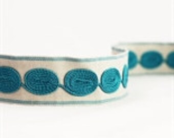 Osborne and Little "Oval Braid" Flat Tape trim