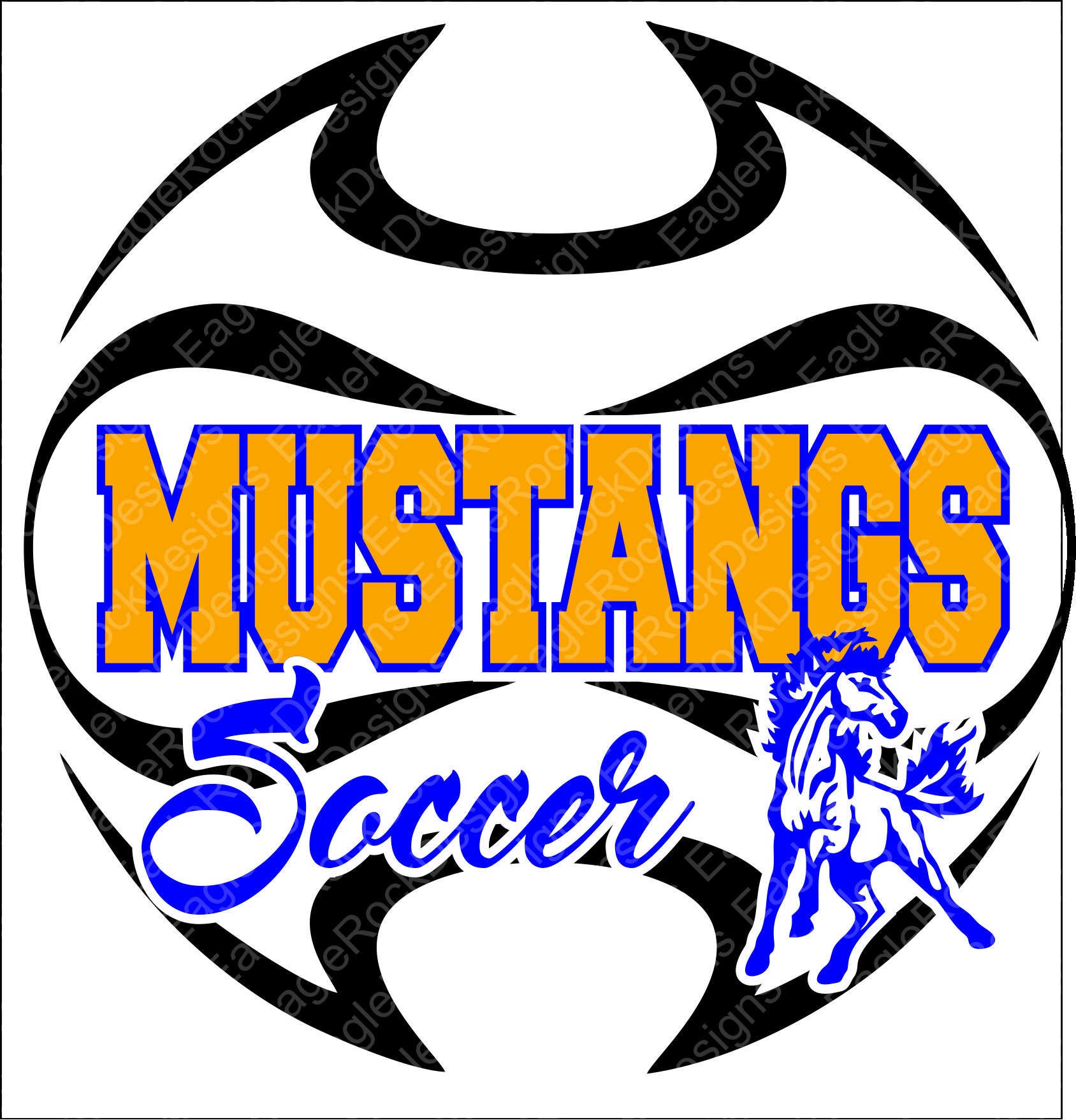 Mustangs Soccer SVG DXF EPS png Cut File Soccer Mom