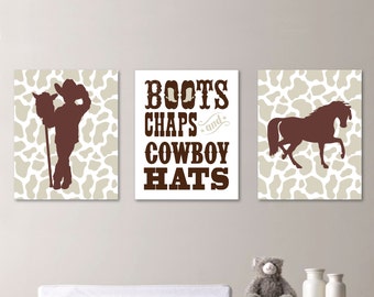cowboy nursery etsy