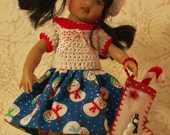 Snowman Smiles for Riley Kish by JDL Doll Clothes
