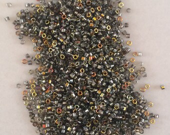Miyuki Delica Beads, 11/o, Crystal Marea, DB2201, 5 Grams, Japanese Glass