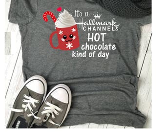 Hallmark Christmas shirt, Womens christmas shirt, womens gift, Christmas shirt, ladies Christmas shirt, Christmas movies shirt, Holiday Tee
