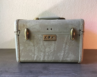 Vintage Train Case, Samsonite Train Case, Vintage Samsonite Luggage, 1950's Train Case, Mid Century Train Case, Samsonite Luggage