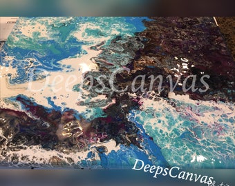 Print of -Adventures, down by the sea