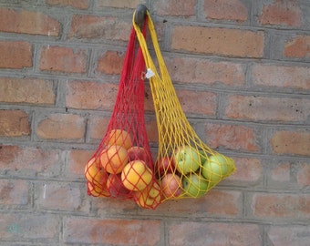 Vintage eco-bag.Avoska. Market string bag New old stock