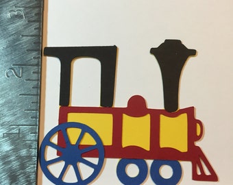 Train Engine die cut