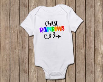 Chase Rainbows/baby onesie/baby girl/baby boy/baby shower/baby gift/infant clothing/onesie/baby bodysuit