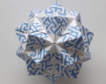Greek Meander Pattern Kusudama