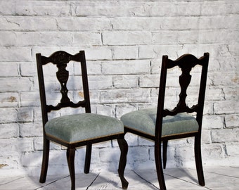 Early 20th Century Chairs (Pair)