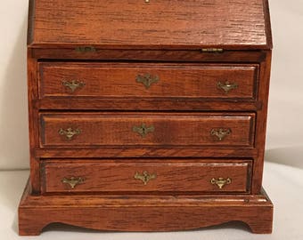 Dollhouse Miniature 1” Scale Desk