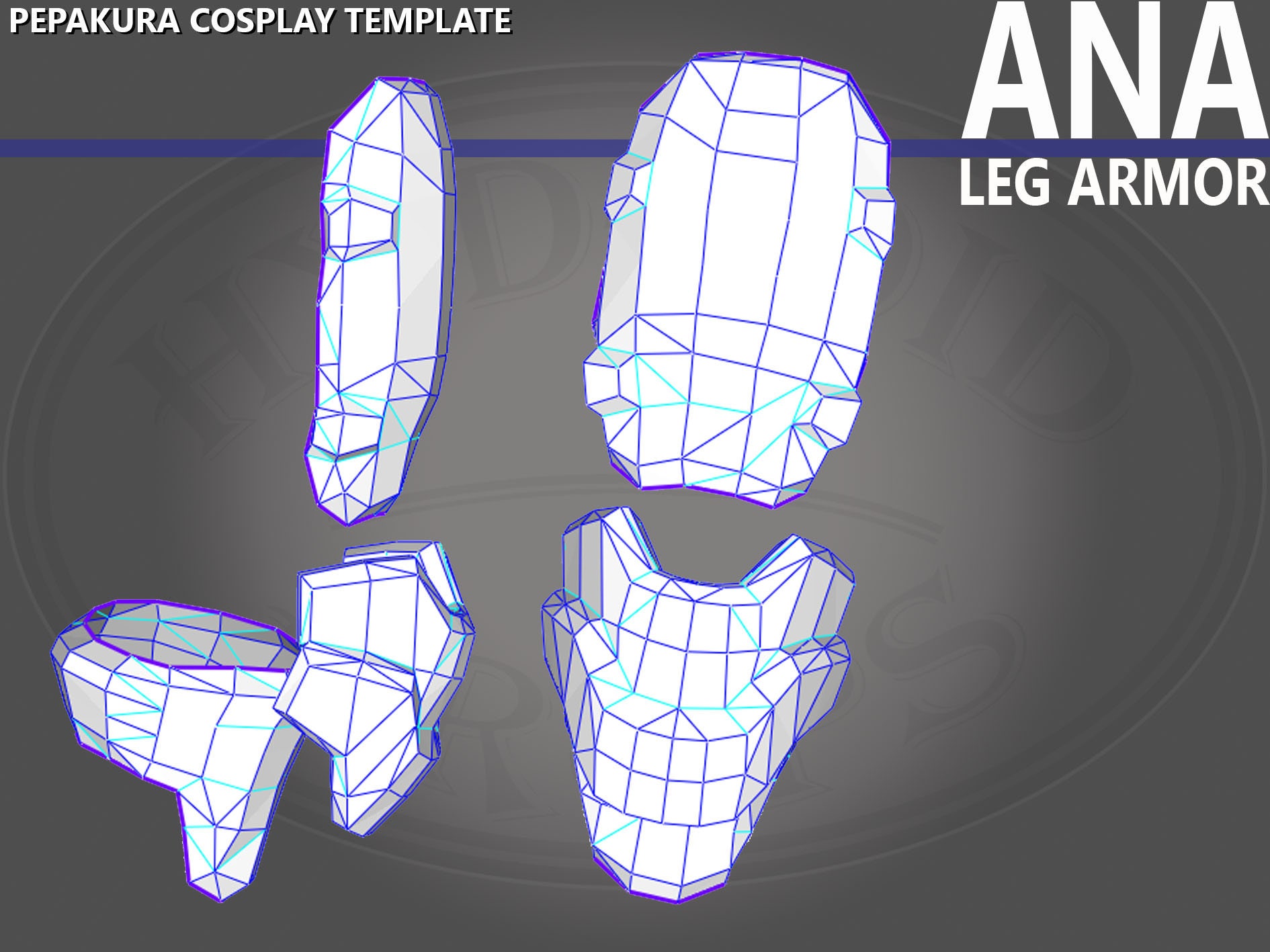 pepakura cosplay files
