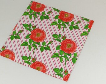 Vintage Gift Wrap - Roses