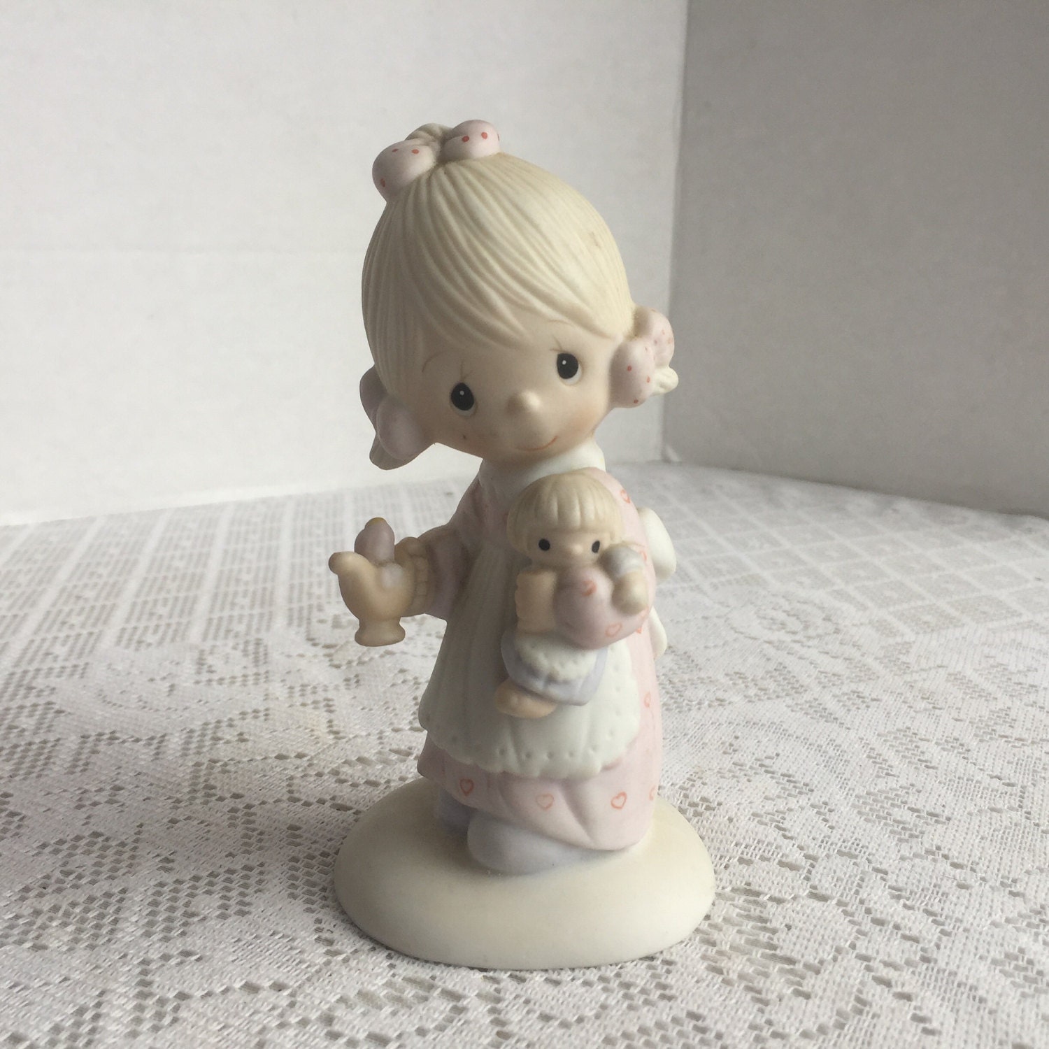 precious moments free puppies figurine