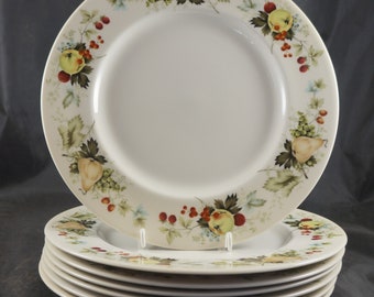 7 Dinner Plates - Royal Doulton MIRAMONT