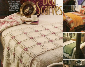 Crochet Patterns Easy Crochet Patterns Crochet How To BookAnnie's Attic Crochet Patterns Book Beautiful Bed Scarves #871059