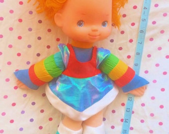 Rainbow Bright 20 Inch Plush Doll 1983 Hallmark Yarn Hair Mattel