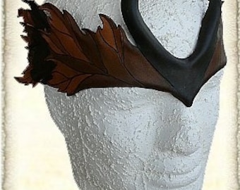 Leather Crown, custom made