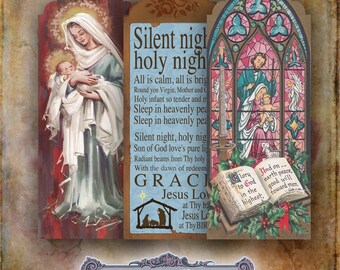 8 Christmas Bookmarks
