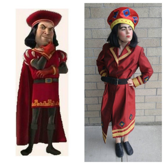 Upcycled Clothing Shrek the Musical Lord Farquaad Costume