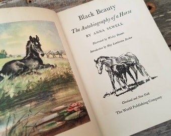 Vintage 1940's Black Beauty by Anna Sewell
