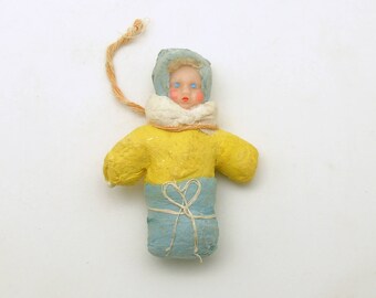 Vintage Christmas Ornament gesponnen Baumwolle Ornament Weihnachtsdekoration