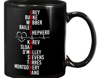 Greys anatomy mug | Etsy