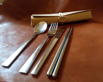 Zero waste take anywhere lunch cutlery set