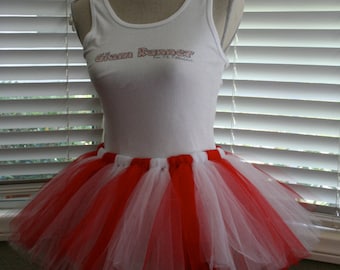 Candy Striper (Red & White) Tutu