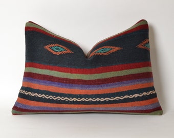 turkish pillows, outdoor pillow, home decor pillows, pillow case, southwestern pillow, cushion, moroccan decor, kilim cushions, aztec pillow