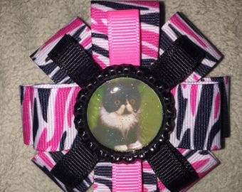 3” Handmade French Barrette Hair Bow!